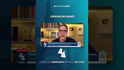 Com Ana, Constantino e Bárbara, Câmara debate a censura no Brasil #shorts