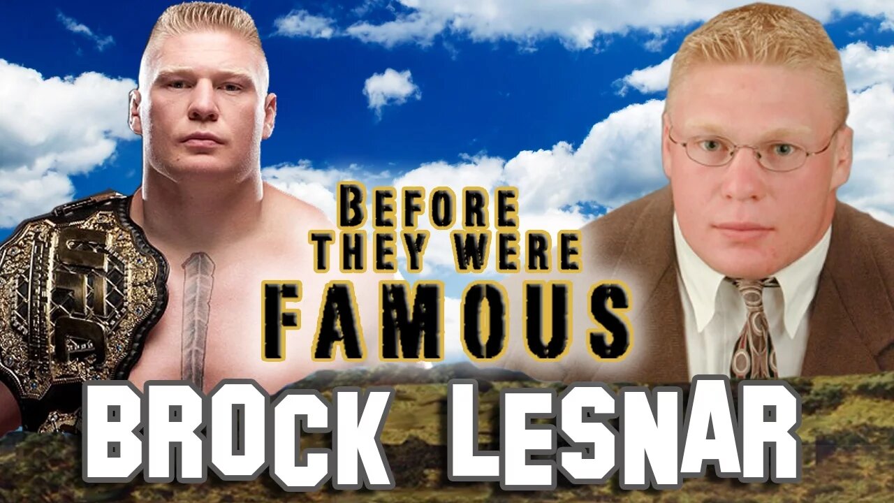 BROCK LESNAR - Before They Were Famous - BIOGRAPHY