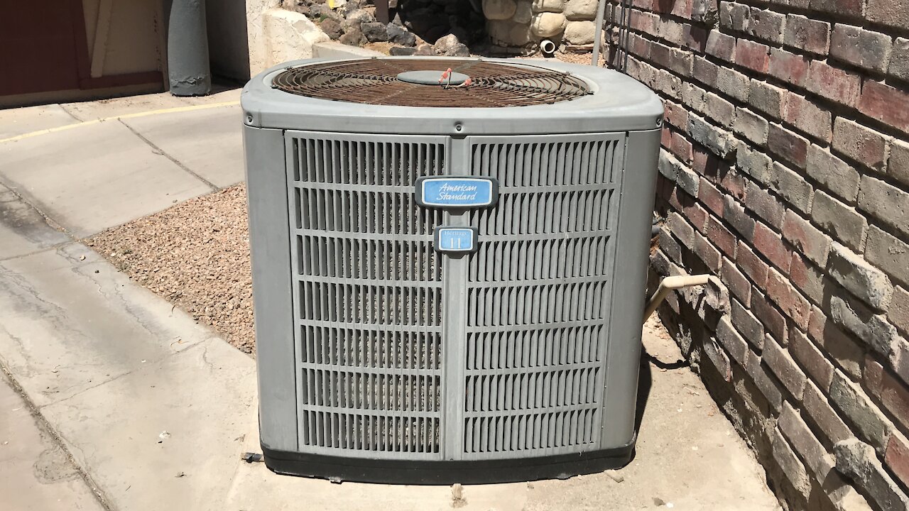 Bad sounding 2004 American Standard Heritage 11 heat pump.