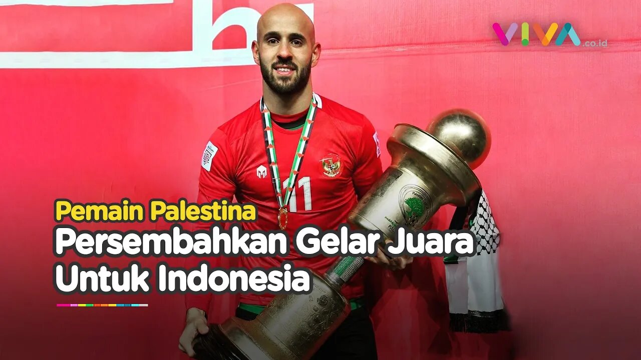 RESPECT! Gelandang Timnas Palestina Persembahkan Gelar Juara untuk Indonesia