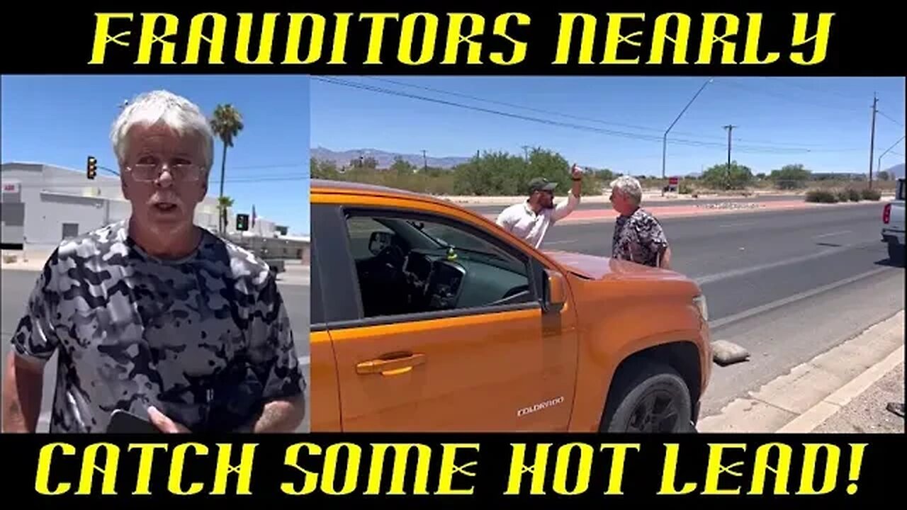 Frauditors Get the Wrong One & Nearly Catch Some Hot Lead: HAHA!