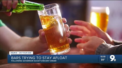 Bars try to stay afloat following Gov. Ducey's executive order