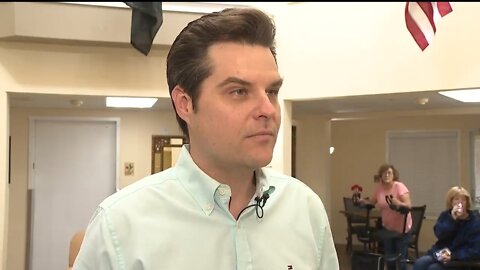 Rep Matt Gaetz Shuts Down Reporter With One Word