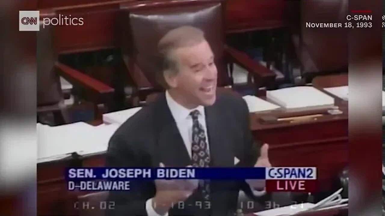 In 1993 Joe Biden Says We Must Take Back The Streets