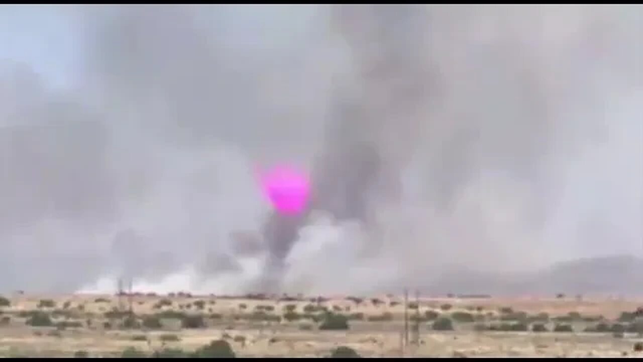 The West Hemp fire is estimated at 500+ acres...