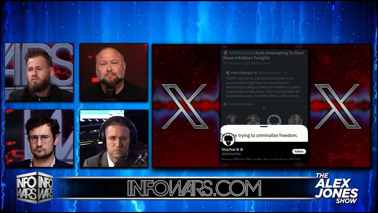 Is This Infowars' Last Broadcast? Patriots Rally Behind Alex Jones and Crew