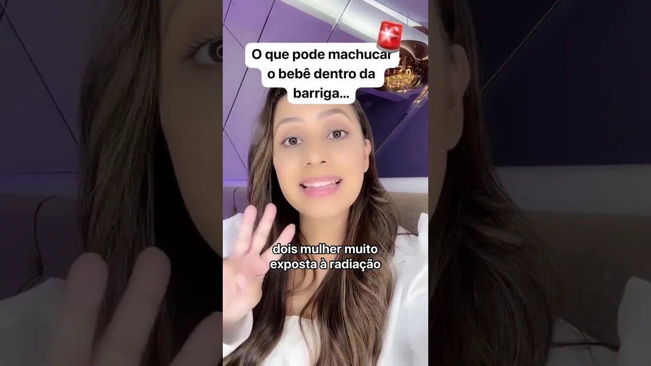 O que pode machucar o bebê dentro da barriga?