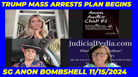 SG ANON SHOCKING NEWS 11/15/2024 💥 TRUMP MASS ARRESTS PLAN BEGINS 💥 AND WE KNOW 💥 X22 REPORT