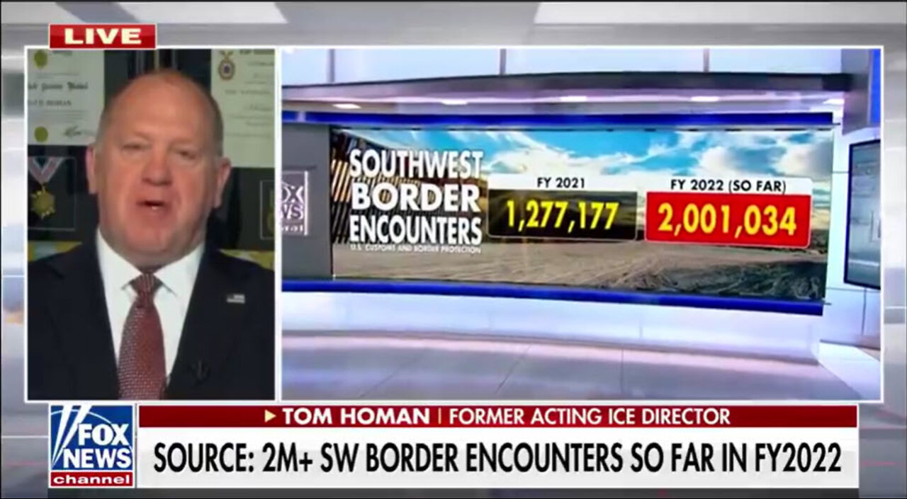 Defend The Border - TOM HOMAN: WHY WOULDN’T MIGRANTS COME HERE UNDER THESE POLICIES?