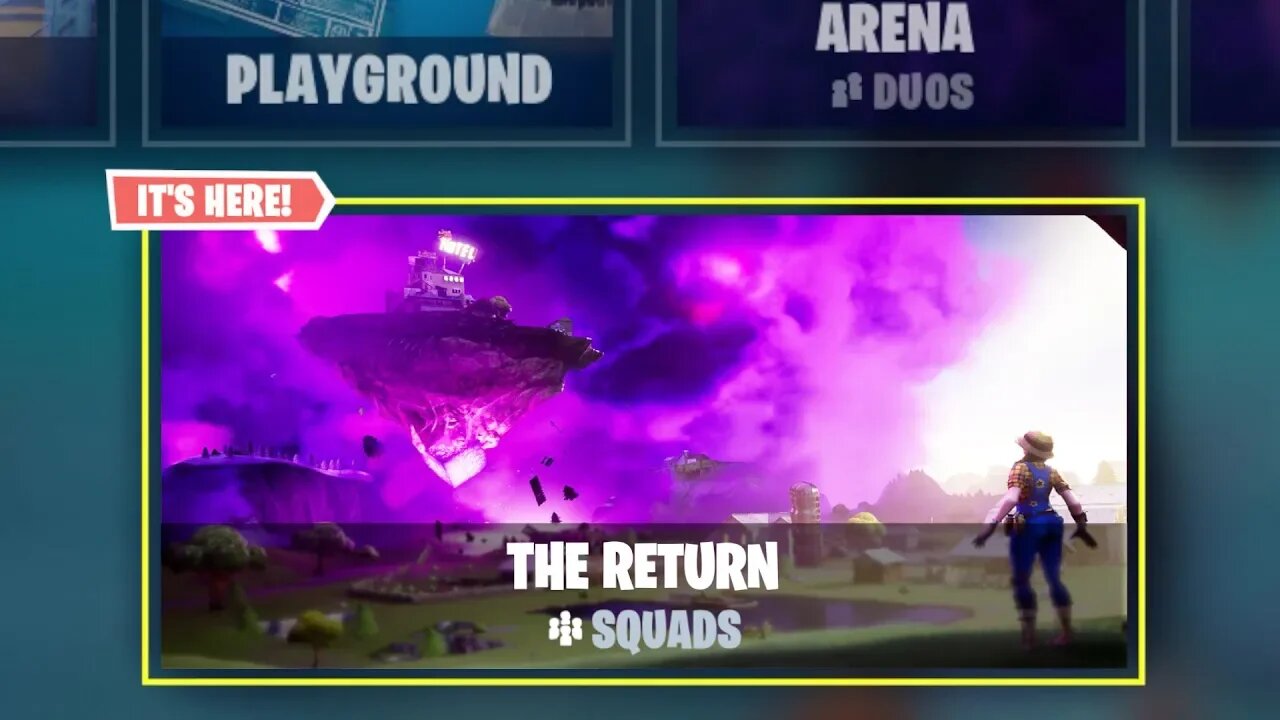 *NEW* CUBE ISLAND RETURNS - SEASON X SECRET MAP CHANGES & LIVE EVENT! (NEW FORTNITE SEASON X UPDATE)