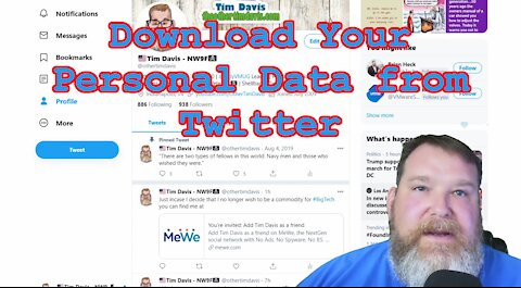 Download Your Data from Twitter