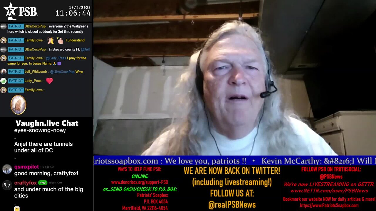2023-10-04 11:00 EDT - Common Law Civics: with Gerard of National Liberty Alliance