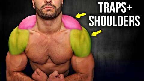 6min Home SHOULDER & TRAPS Workout (DUMBBELLS ONLY!)