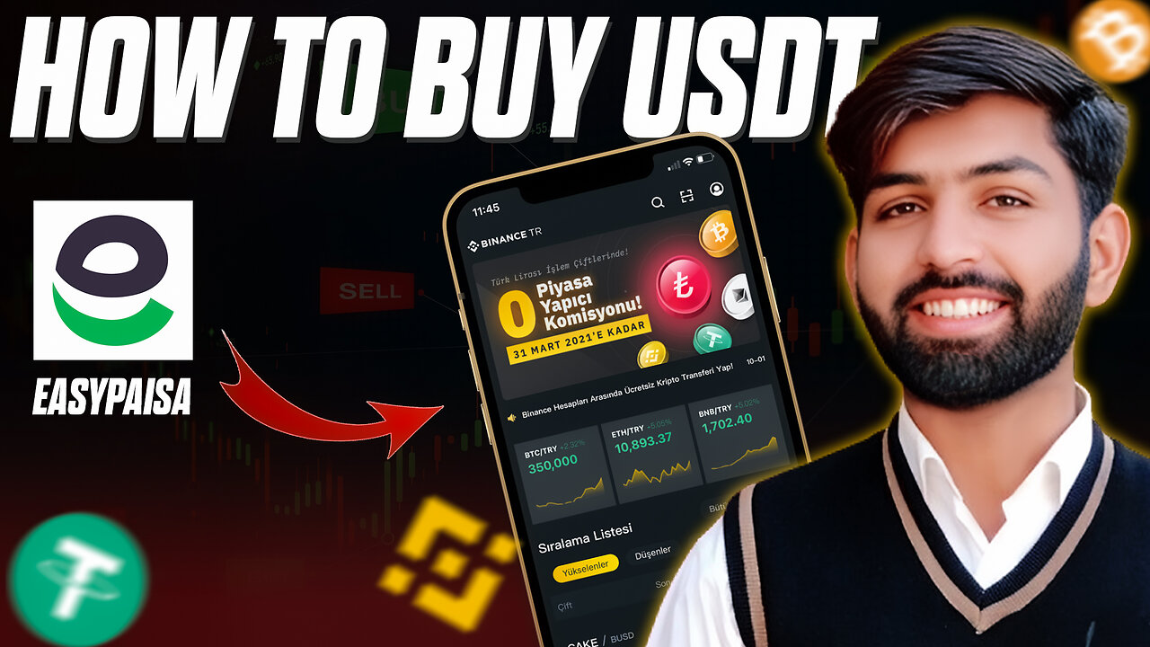 How to Buy USDT on Binance through Easypaisa App | Binance P2P Pakistan