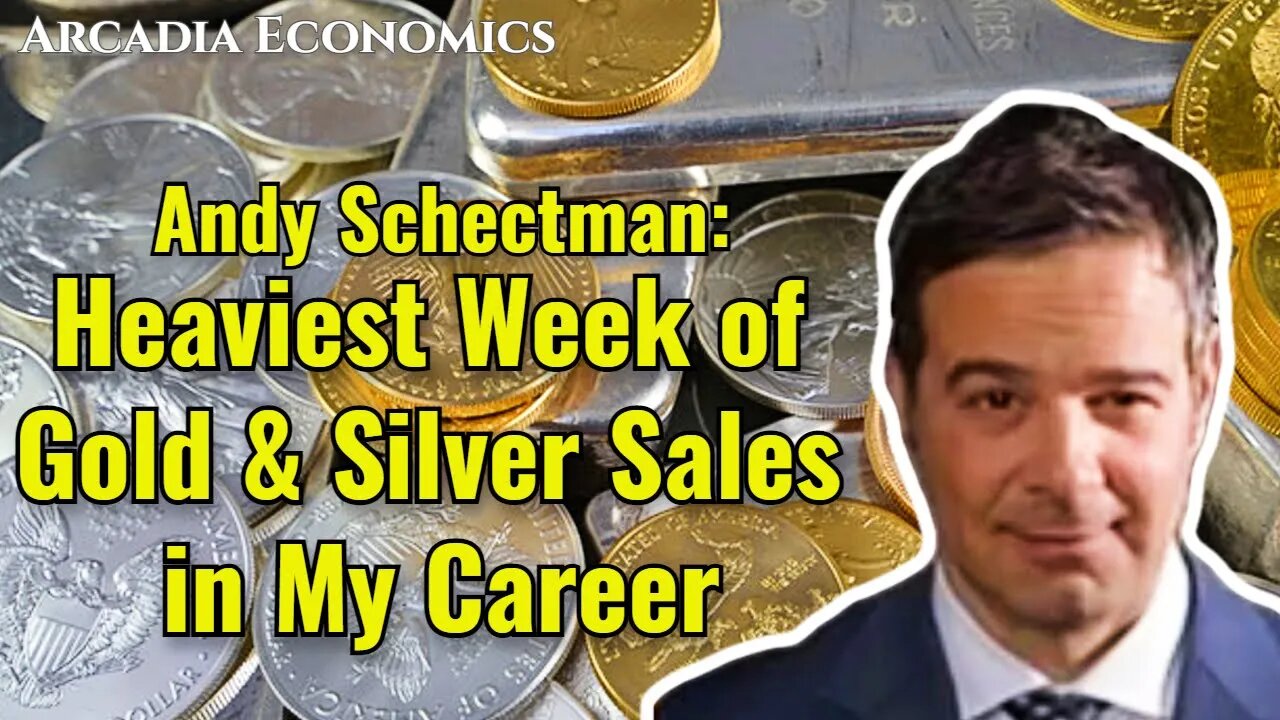 Andy Schectman: 'Heaviest Week of Gold and Silver Sales in My 33-Year Career'