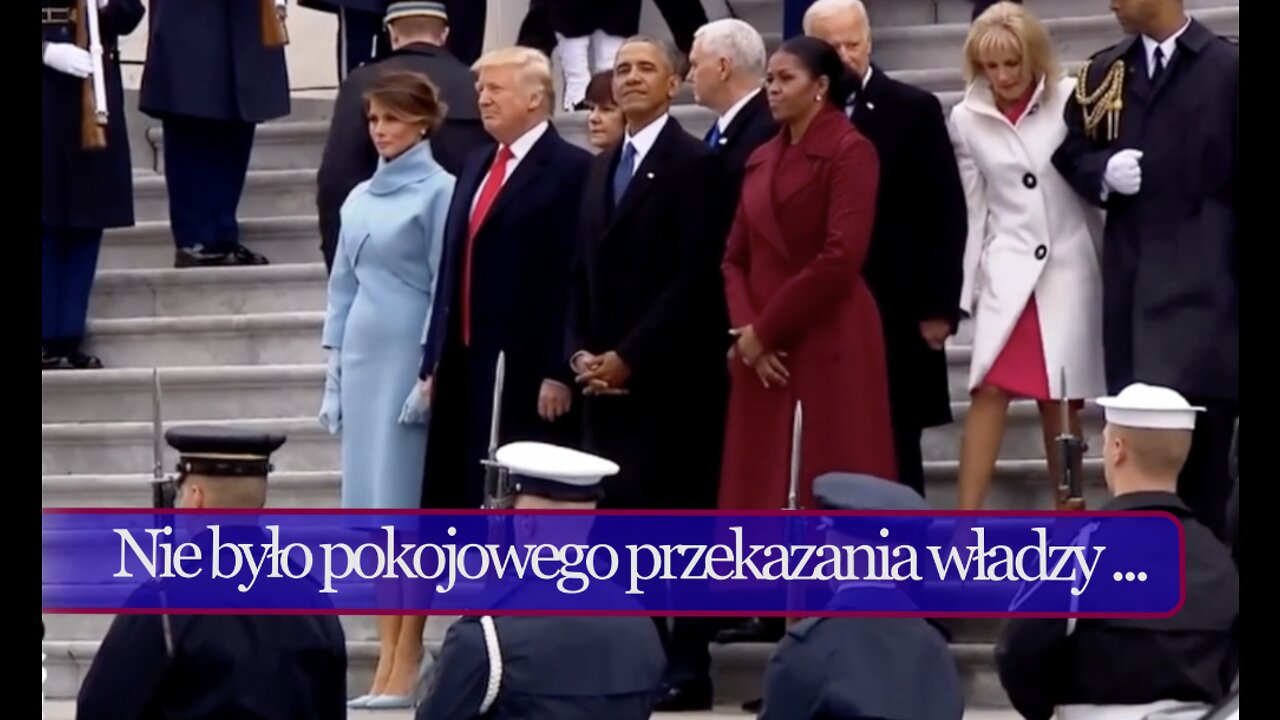 Nie było pokojowego przekazania władzy ...