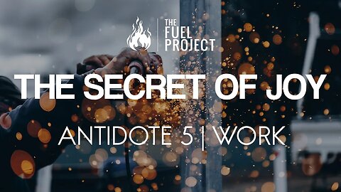 The Secret of Joy | Antidote 5 - Work