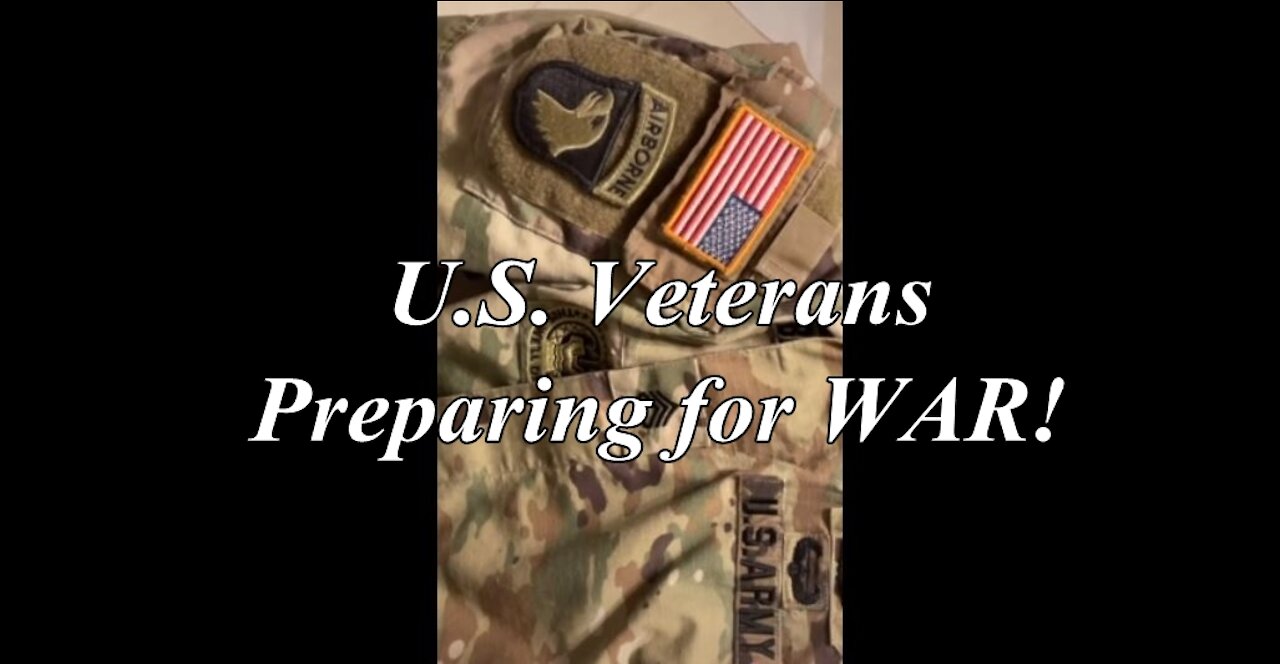 U.S. Veterans Preparing For War