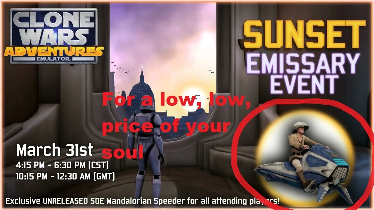 What Happened Today In CWA Emu?: Sunset Emissary Event