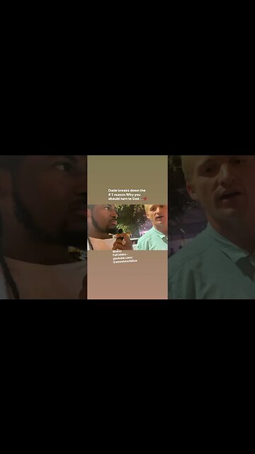 Man exposes the #1 reason why people turn to God #shorts #fyp