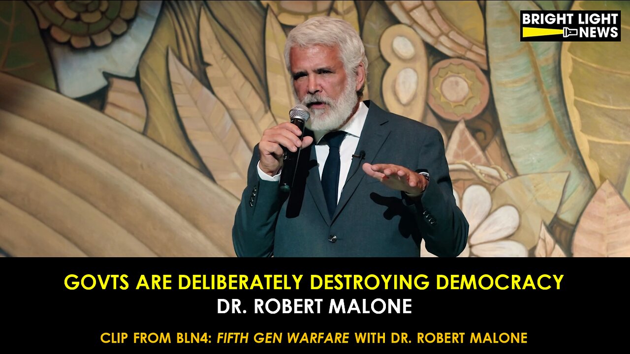 Govts Are Deliberately Destroying Democracy