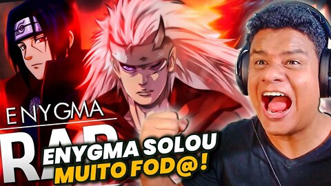 REAGINDO a RAP DOS UCHIHAS (Naruto) | SHARINGAN | ENYGMA | React Anime Pro