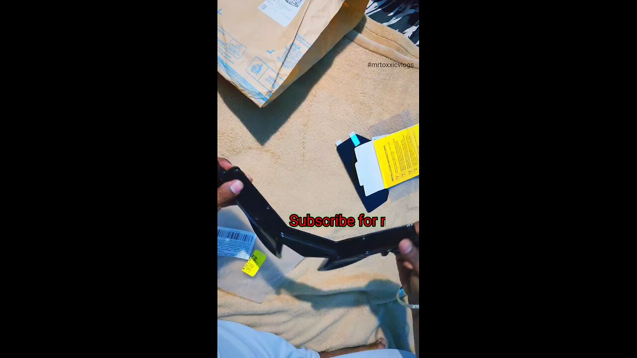 Unboxing new Winglet and screen guard of R15M #r15v4