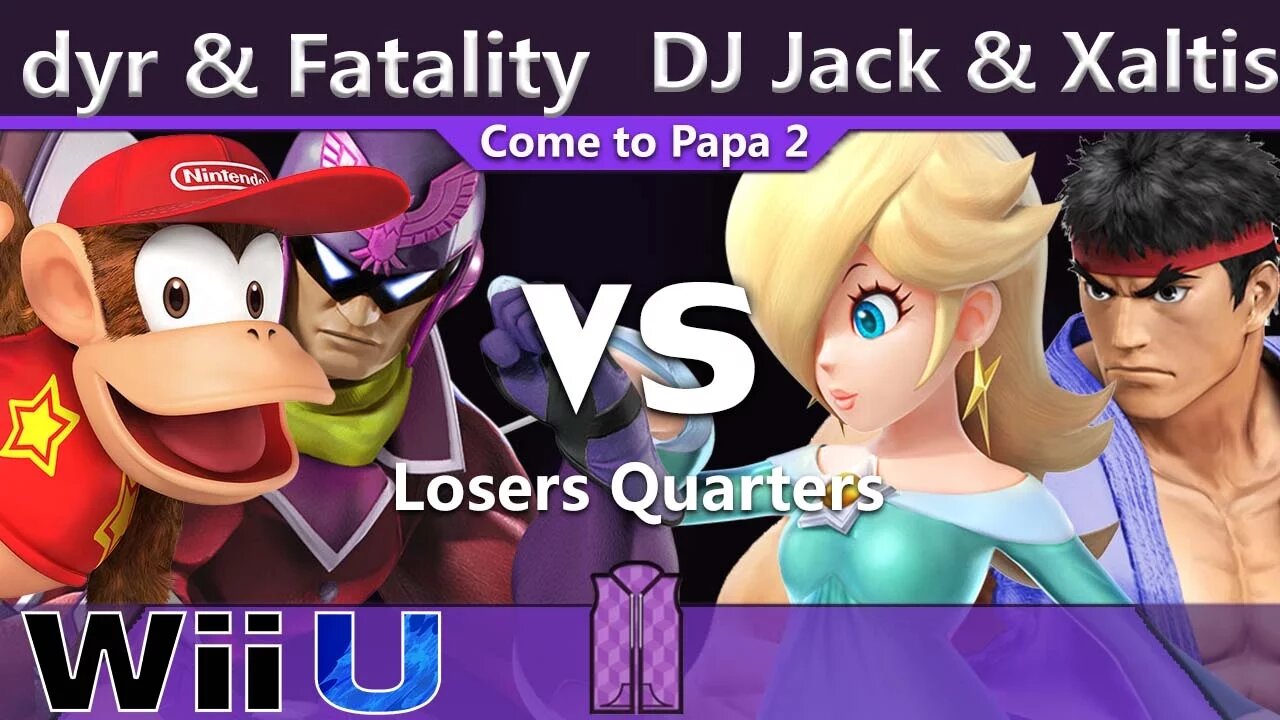 MVG|dyr & Fatality vs. DJ Jack & ATR|Xaltis - Wii U Doubles Losers Quarters - CTP2