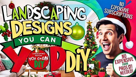 🌹✨: Landscaping Designs You Can DIY! 😳 | 🔥 Christmas decor idea