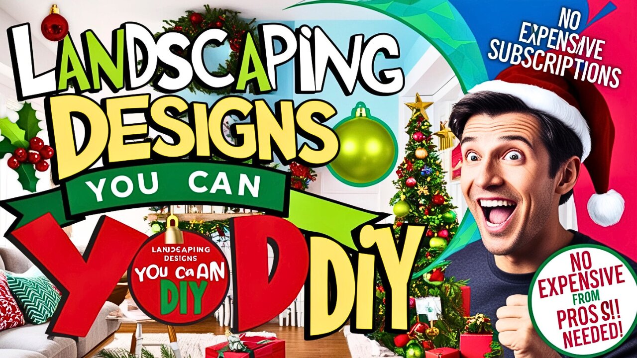 🌹✨: Landscaping Designs You Can DIY! 😳 | 🔥 Christmas decor idea