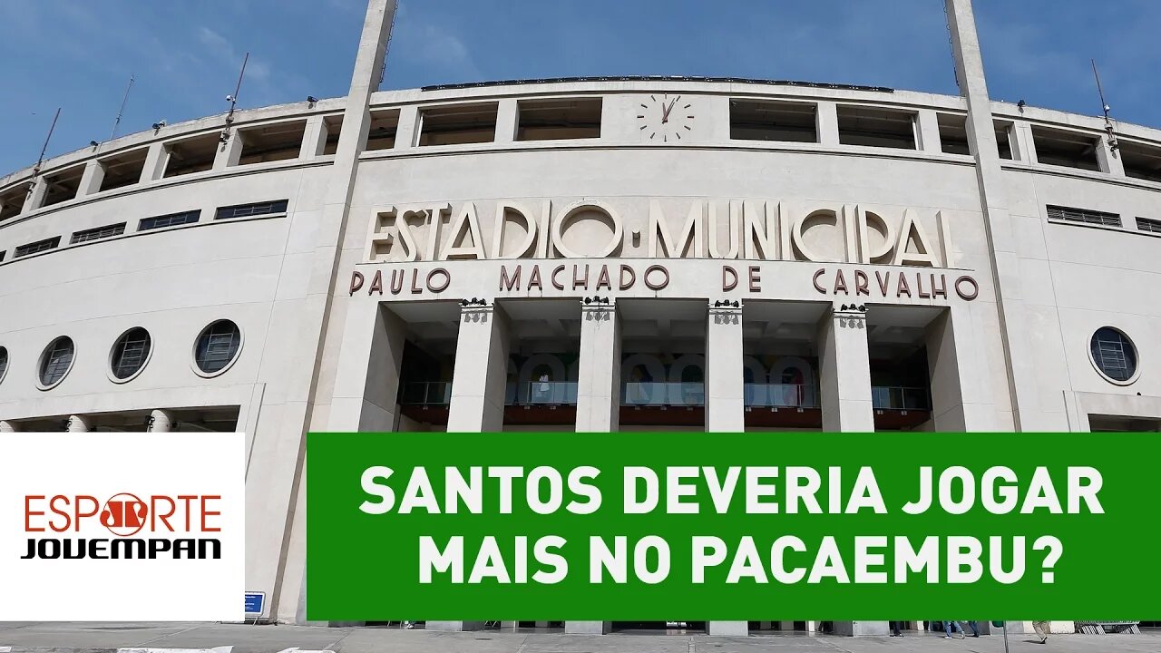 Santos deveria jogar mais no Pacaembu? Beting responde