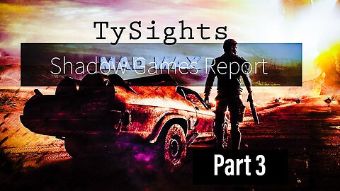 Black on Black / #MadMax - Part 3 #TySights #SGR 12/8/24 12pm-CST