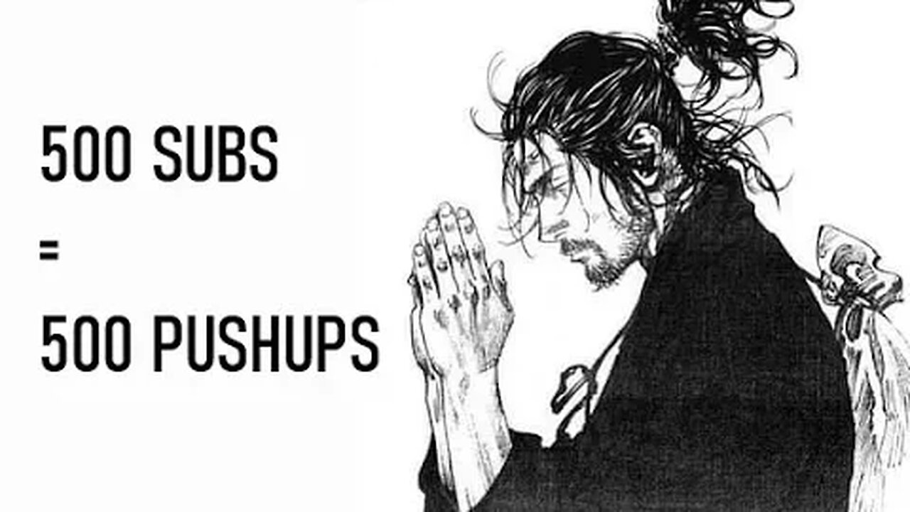 500 subs = 500 pushups