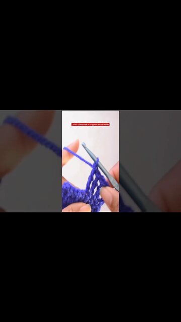 This Crochet Stitch Will Keep You Cool For the Summer 😎🌞🧶(trc) #crochettutorial #shorts