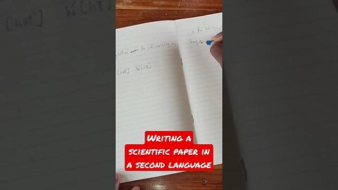 Writing a scientific paper in a second language #languagelearning #learnanylanguage