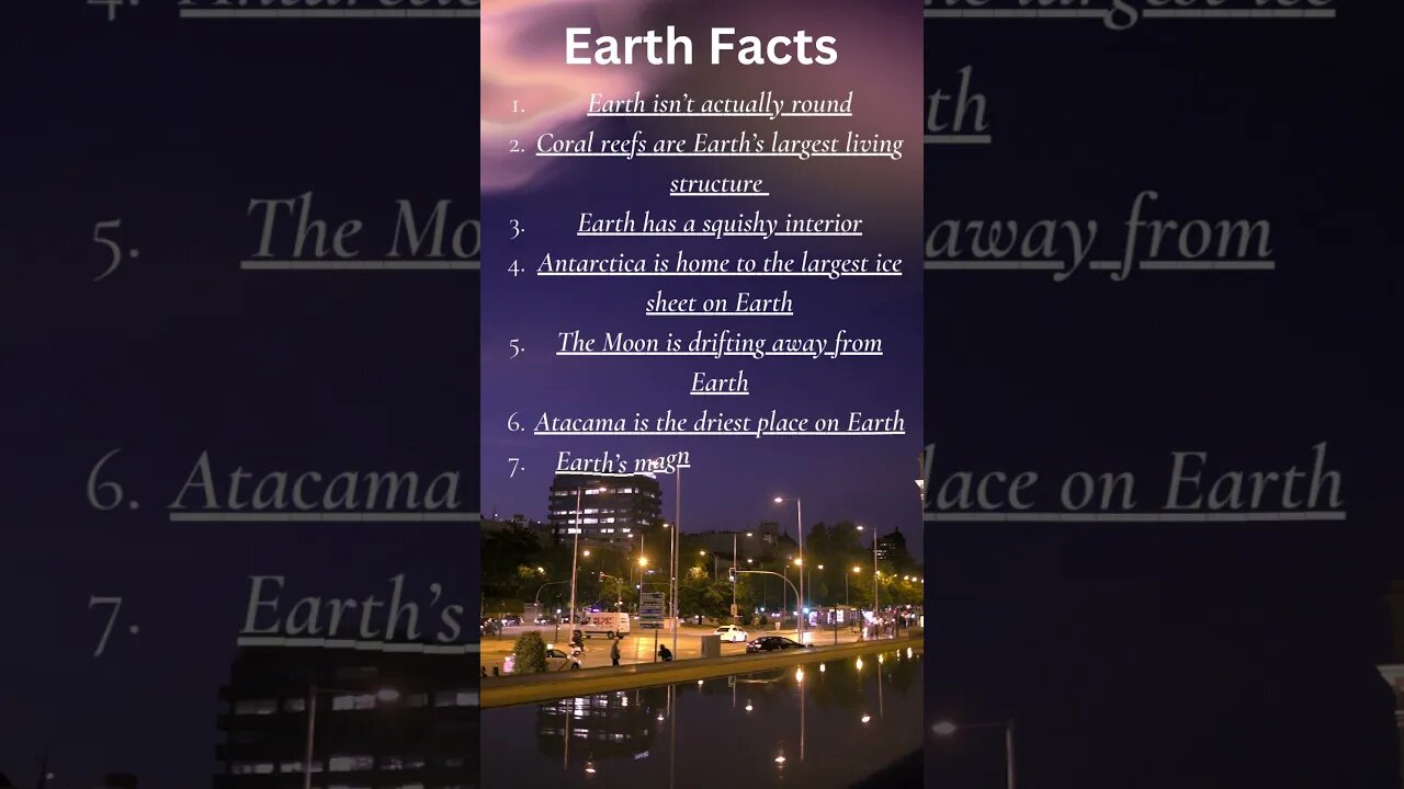 10 Amazing Earth Facts That Will Blow Your Mind! - YouTube Shorts