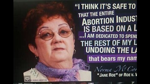 Does this lunatic really believe this is abortion?What she says is unconscionable