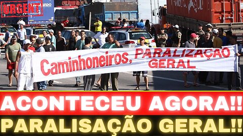 URGENTE!! PARALISAÇÃO NO BRASIL!! PLANALTO DESESPERADO!!