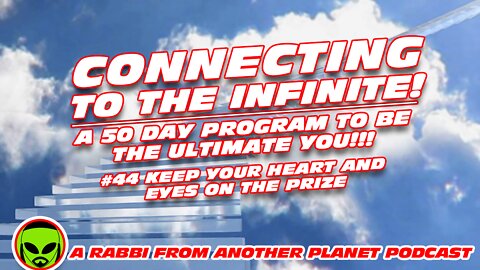 Connecting to the infinite #44 of 50 Heart & Eyes on the Prize!!!