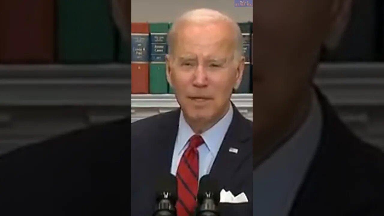 Biden praises President Harris for making things better at the border.