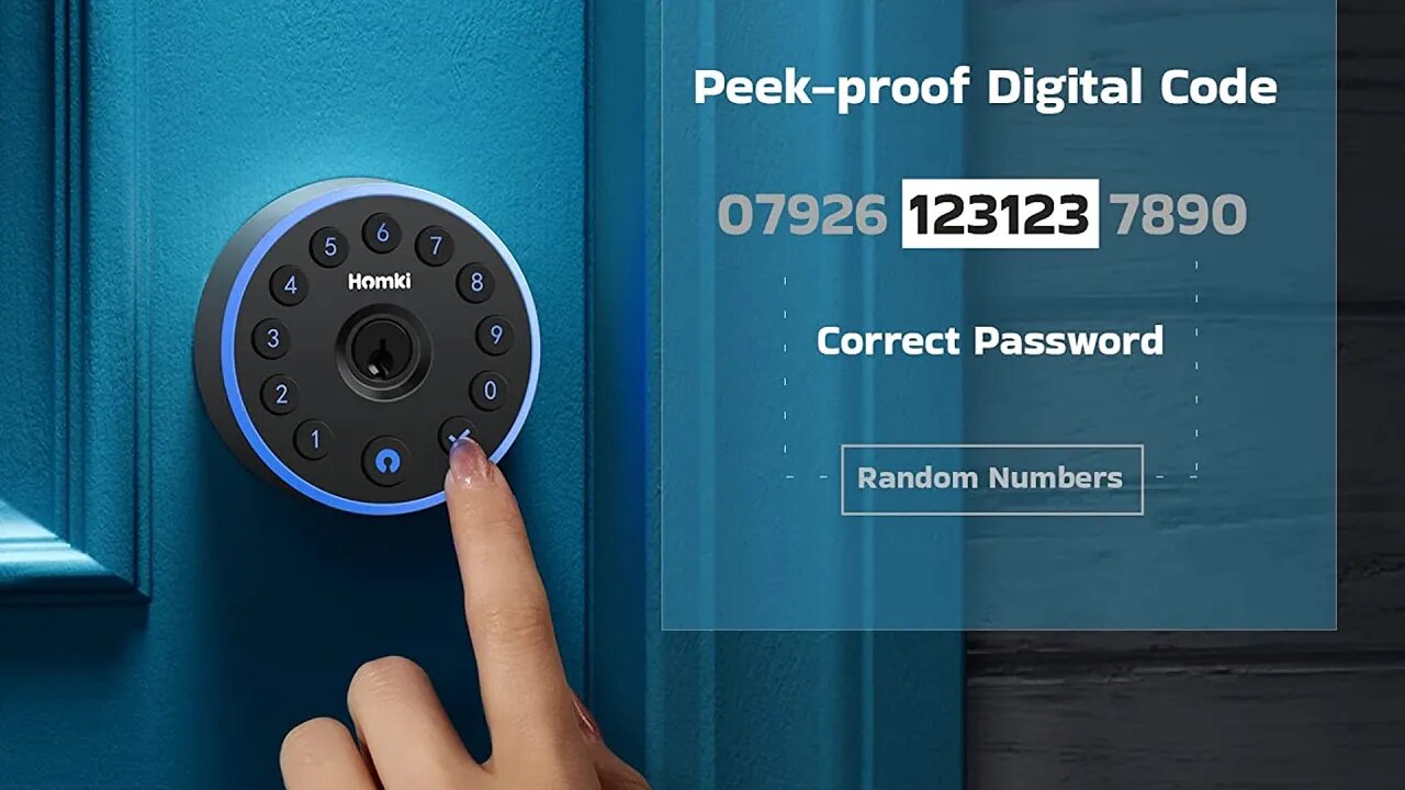 HOMKI Keyless Entry Door Lock Review: Easy Installation, App Control, Waterproof & More