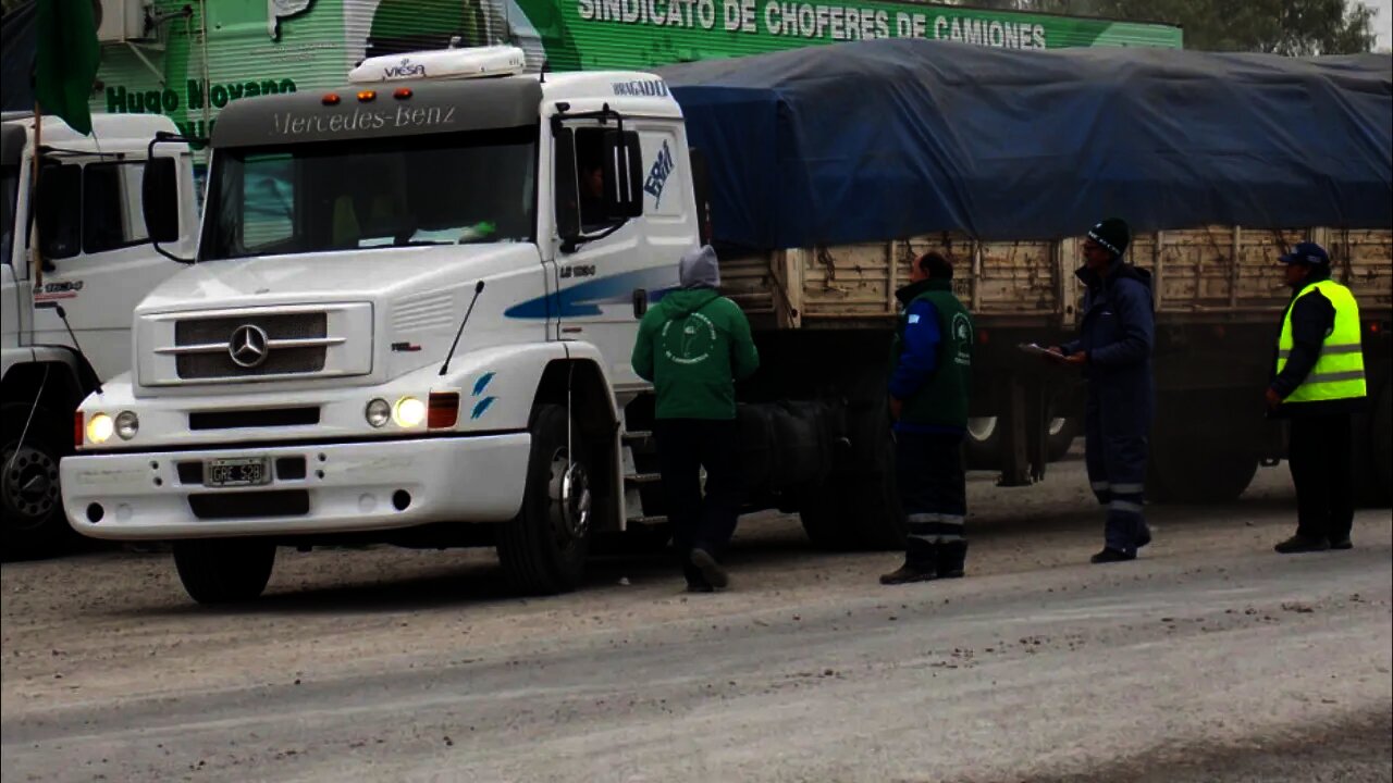 CAMIONEROS EN SAN JUAN DIERON POSITIVO DE VIRUS