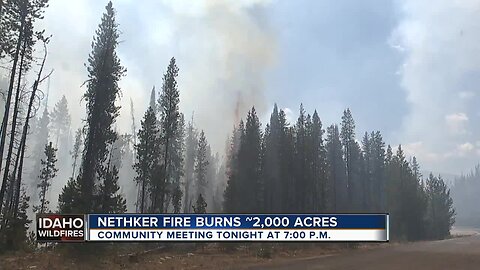 Nethker Fire burns over 2,000 acres, now 27 percent contained