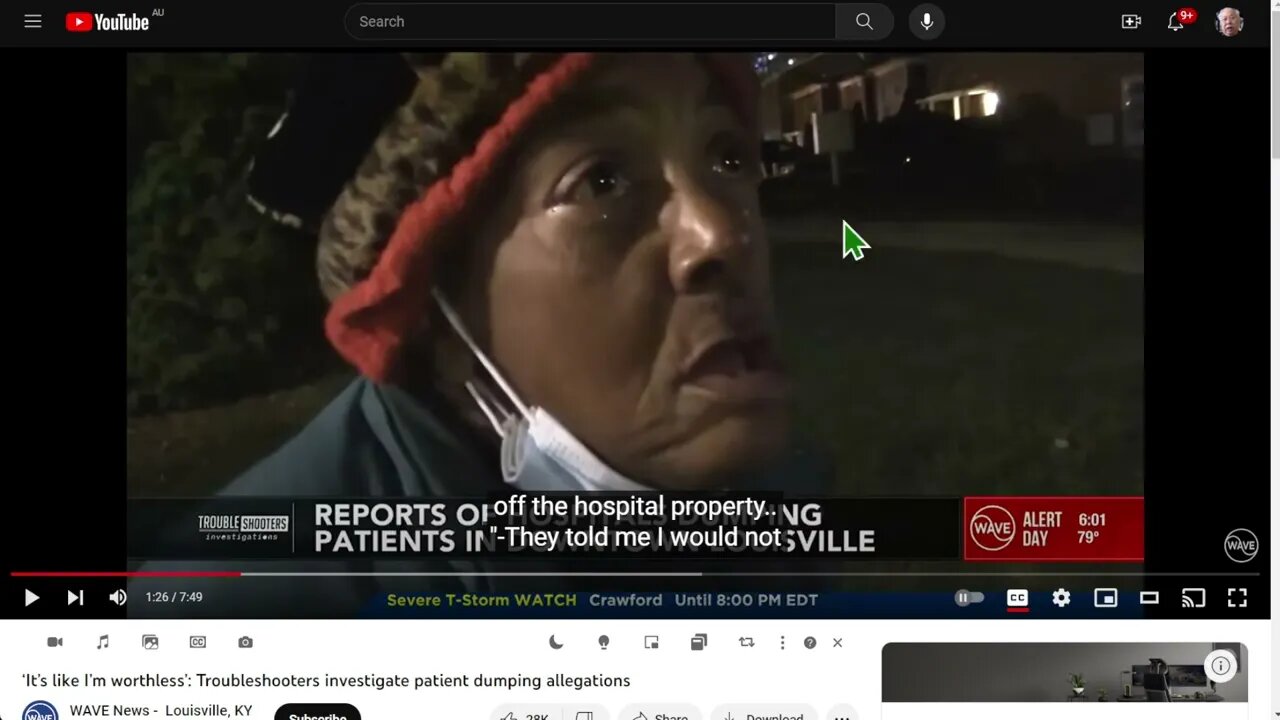 🟨 美國醫院將病人送往街頭