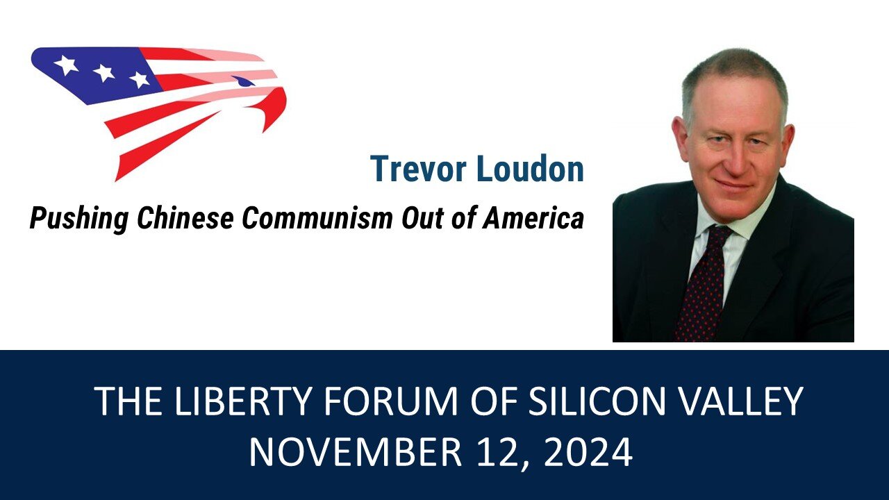 Trevor Loudon ~ The Liberty Forum ~ 11-12-2024