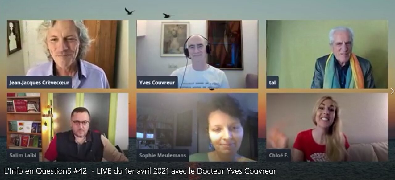 L'Info en QuestionS #42 - LIVE du 1er avril 2021 avec le Docteur Yves Couvreur