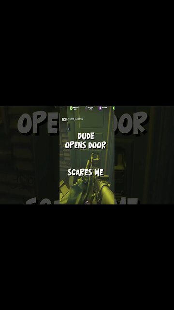 ENEMY Opens DOOR ON ME In Ready Or Not #shorts