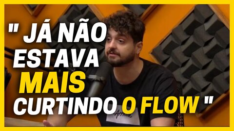 Monark Talks diz que não estava mais curtindo o FLOW