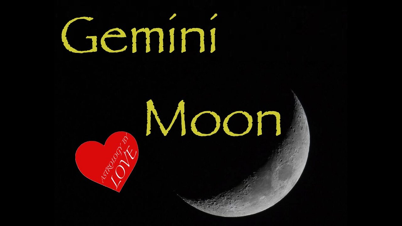 Astrology Gemini Moon in the natal chart with fixed stars