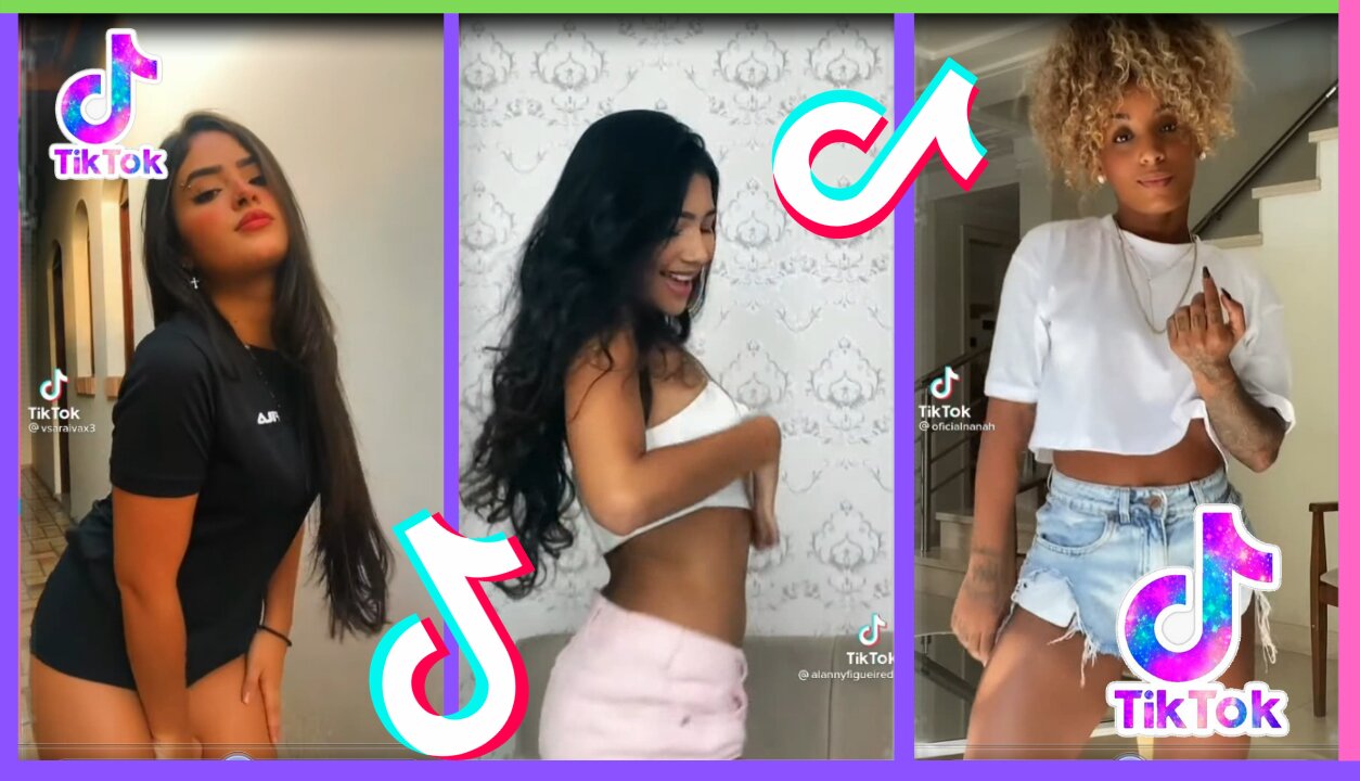 MELHORES DANCINHAS DO TIKTOK | PRETA DO CABELO CACHEADO - Coreografias #01